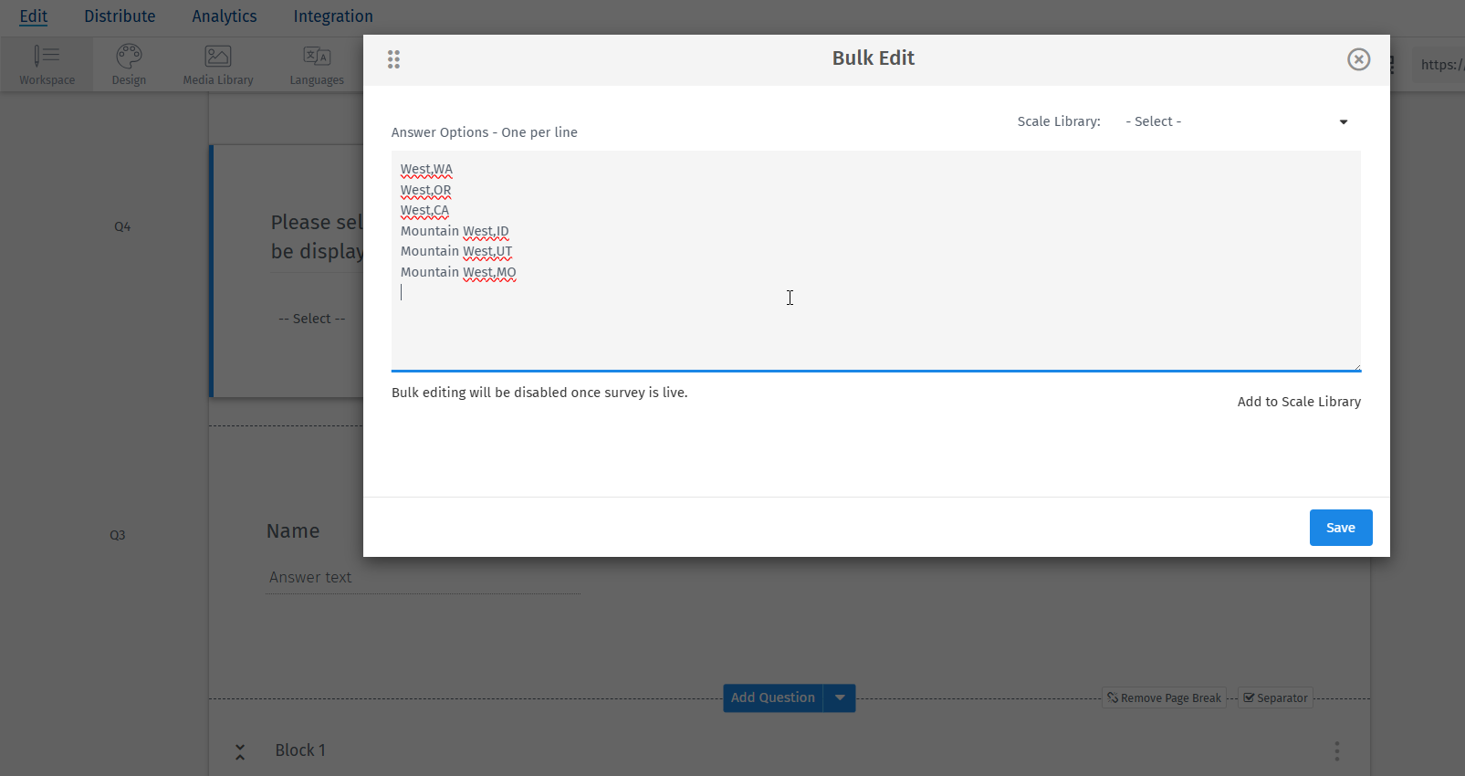 Survey Software Help Image