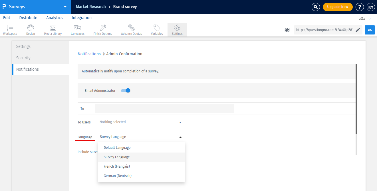 Survey Software Help Image