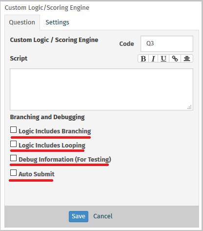 Survey Software Help Image