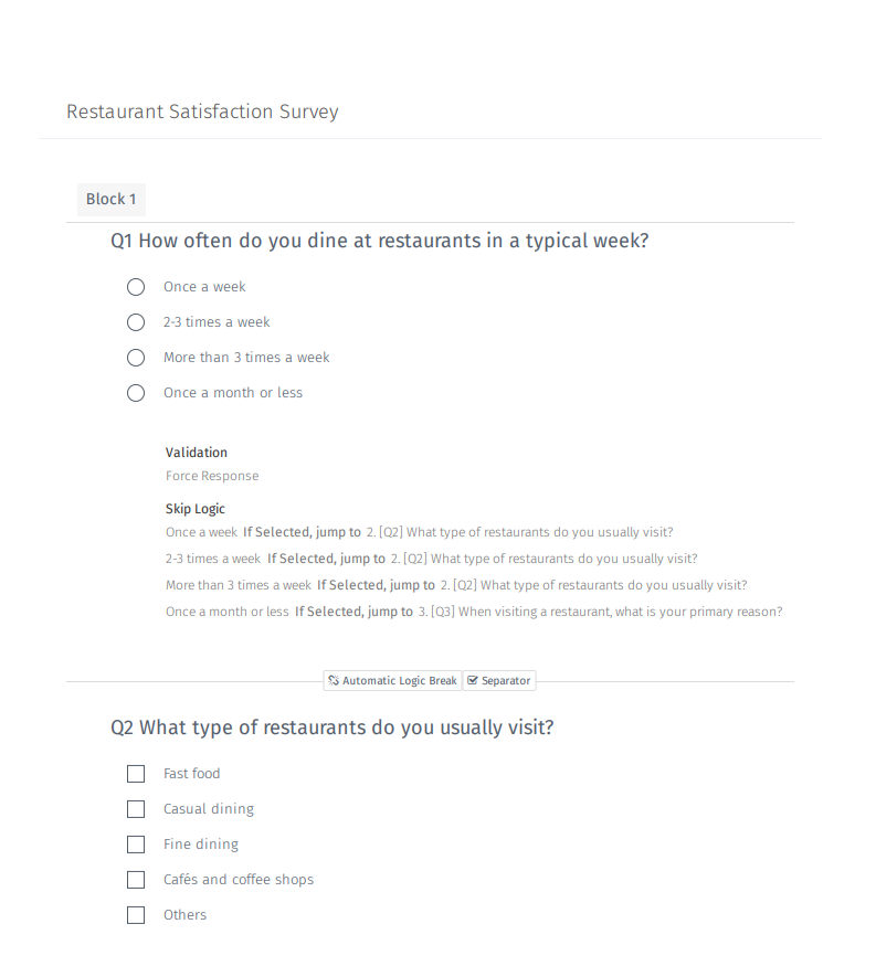 Survey Software Help Image