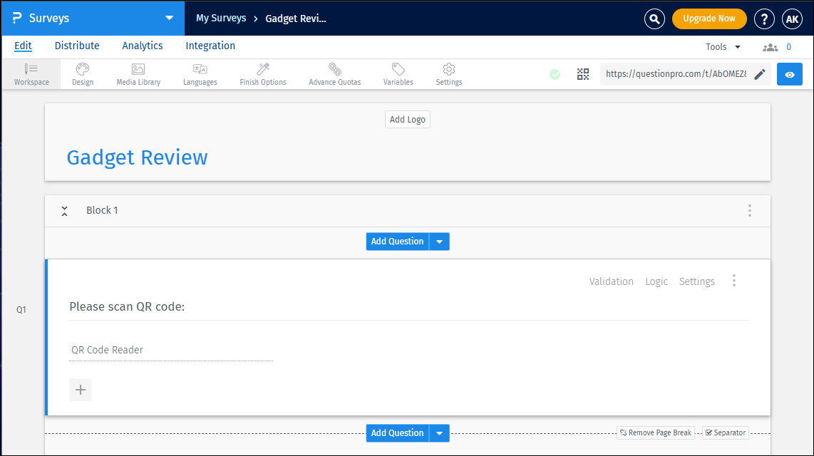 Survey Software Help Image