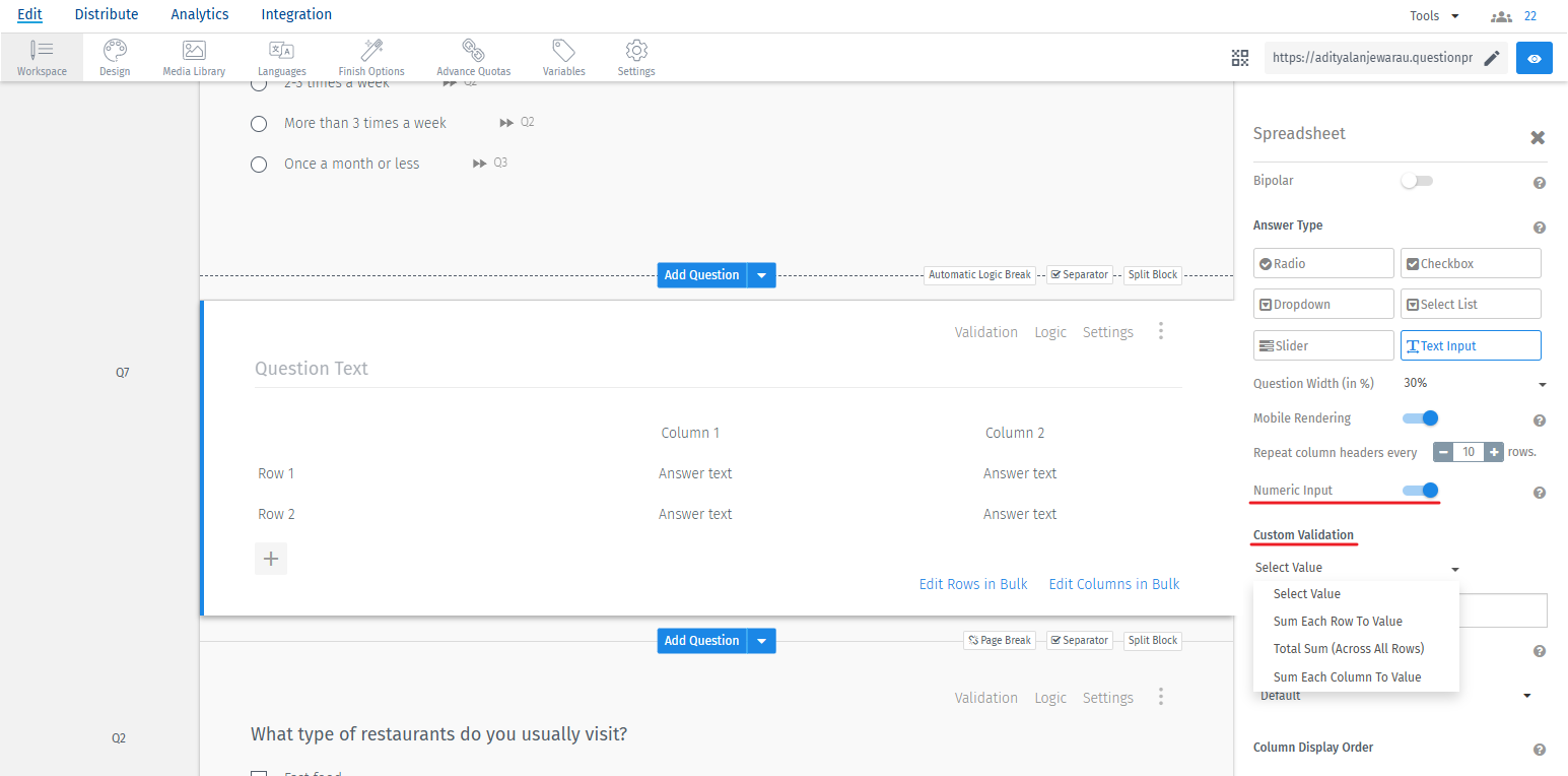 Survey Software Help Image