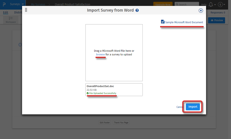 Survey Software Help Image