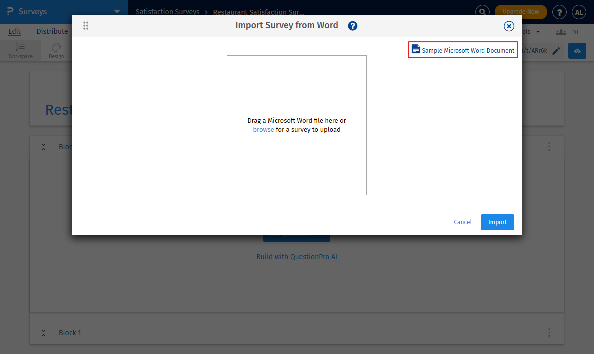 Survey Software Help Image