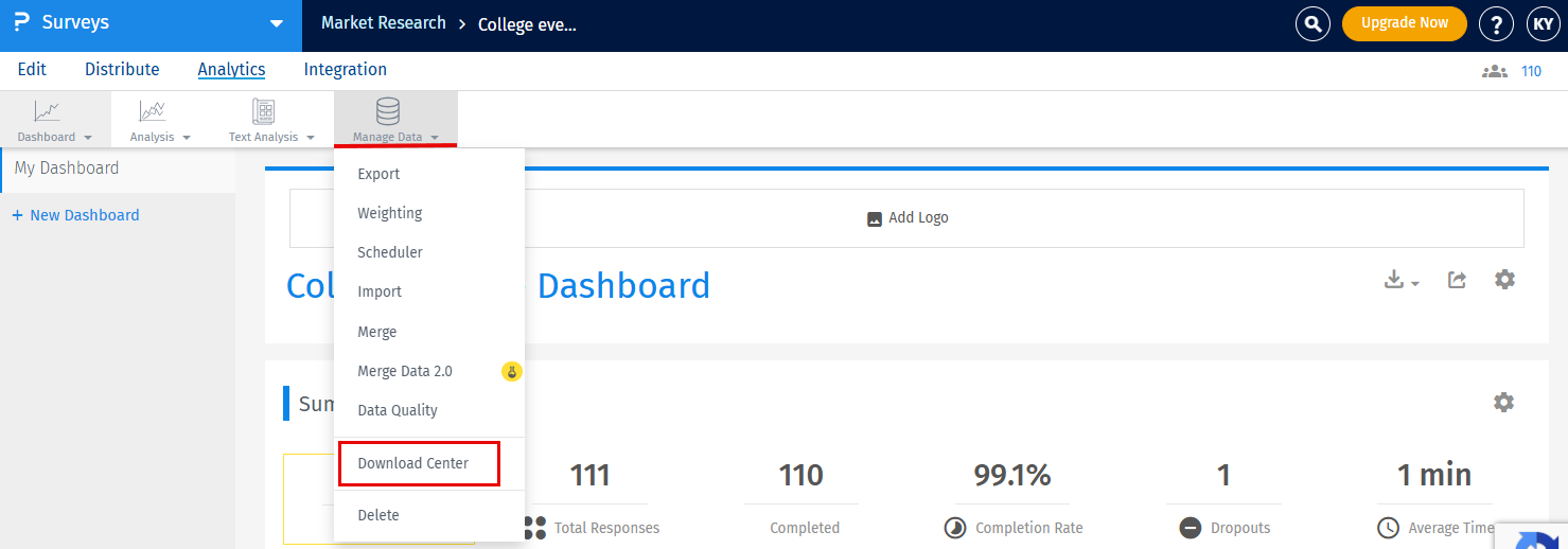 Survey Software Help Image