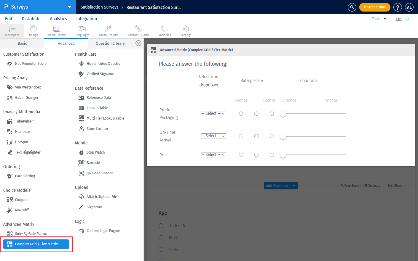 Survey Software Help Image