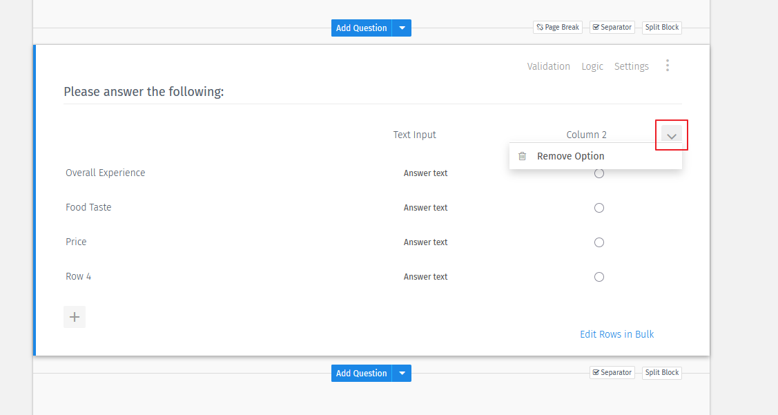 Survey Software Help Image