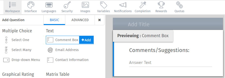 Survey Software Help Image