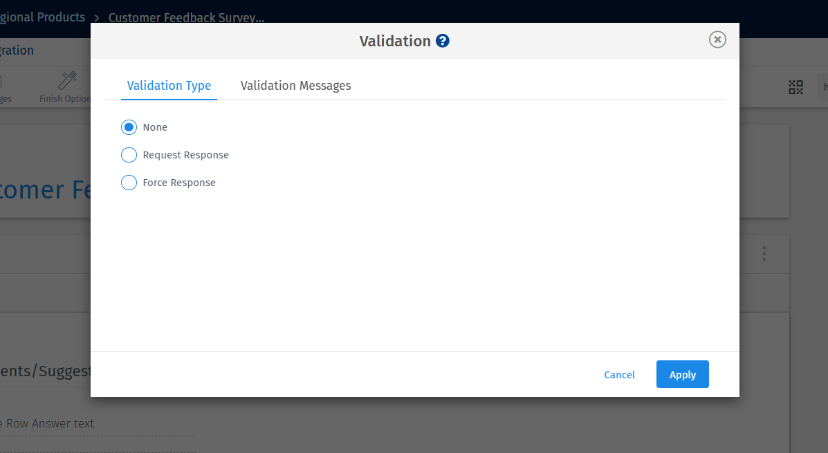 Survey Software Help Image