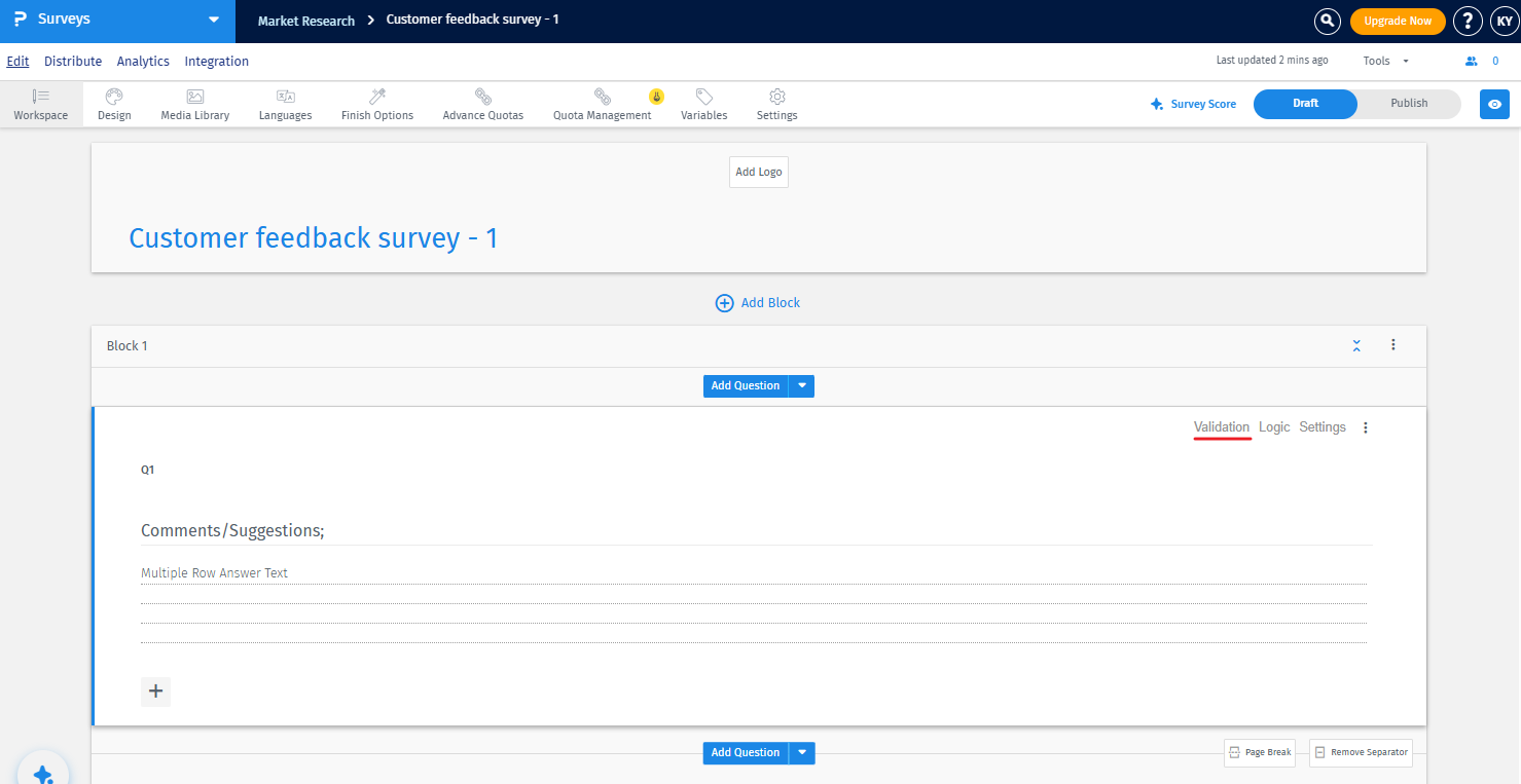 Survey Software Help Image