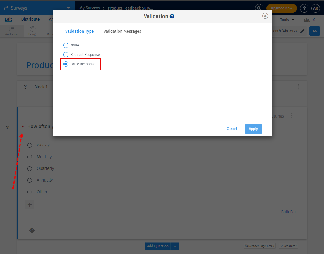 Survey Software Help Image