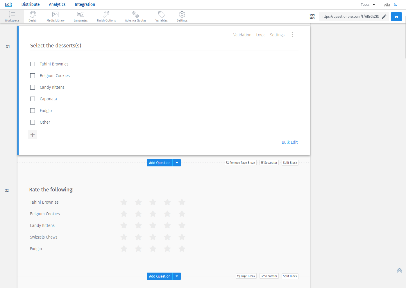Survey Software Help Image