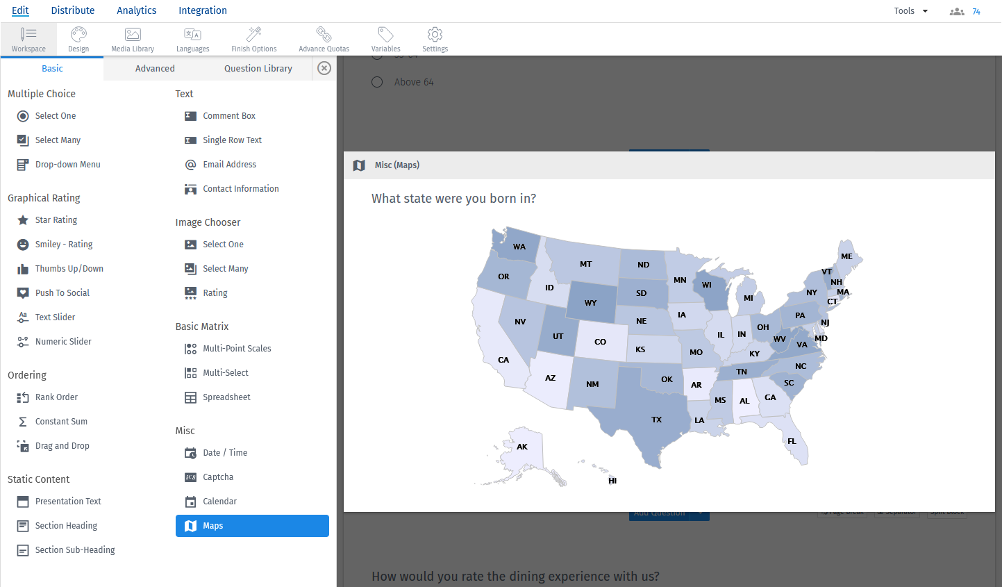 Survey Software Help Image