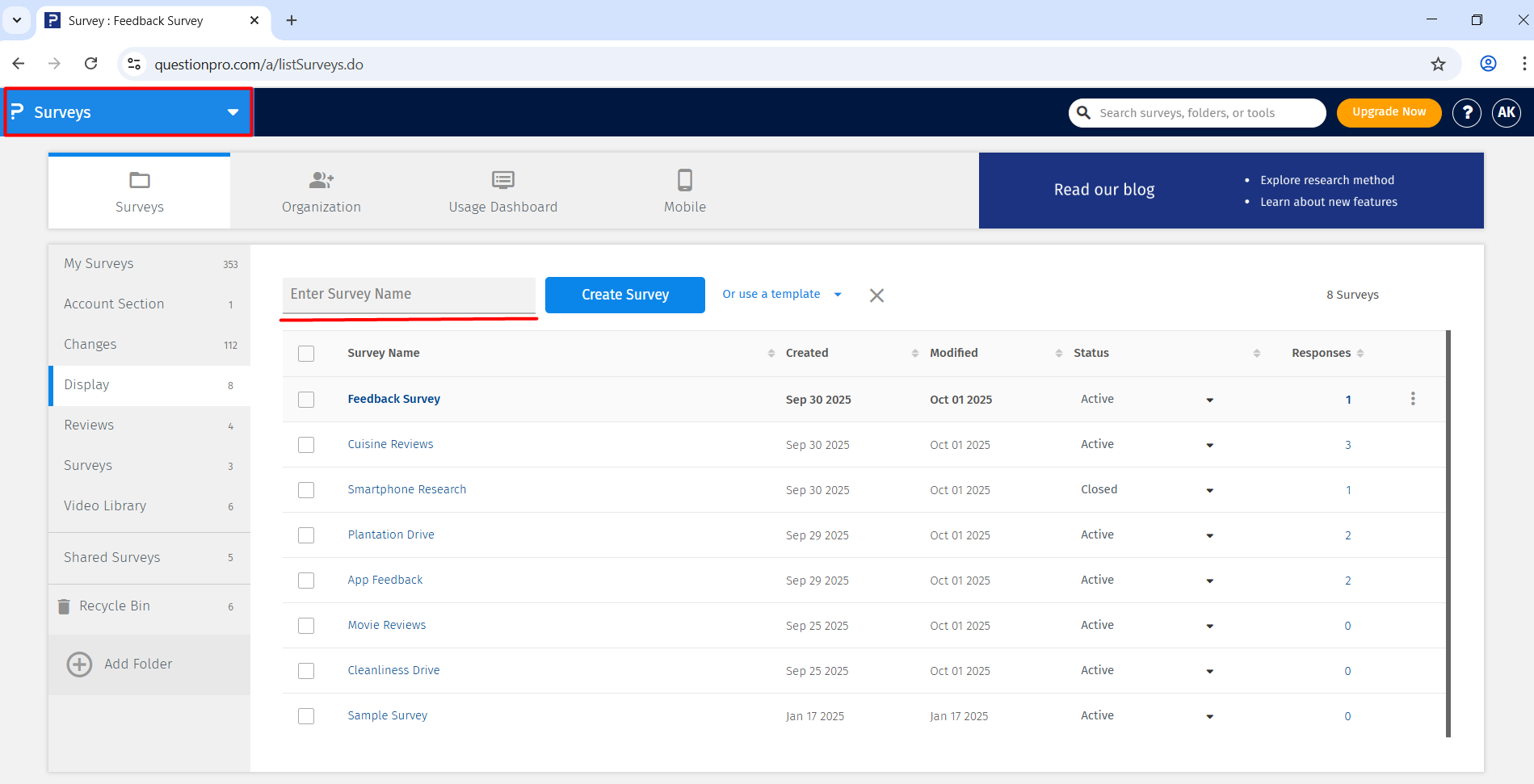 Survey Software Help Image