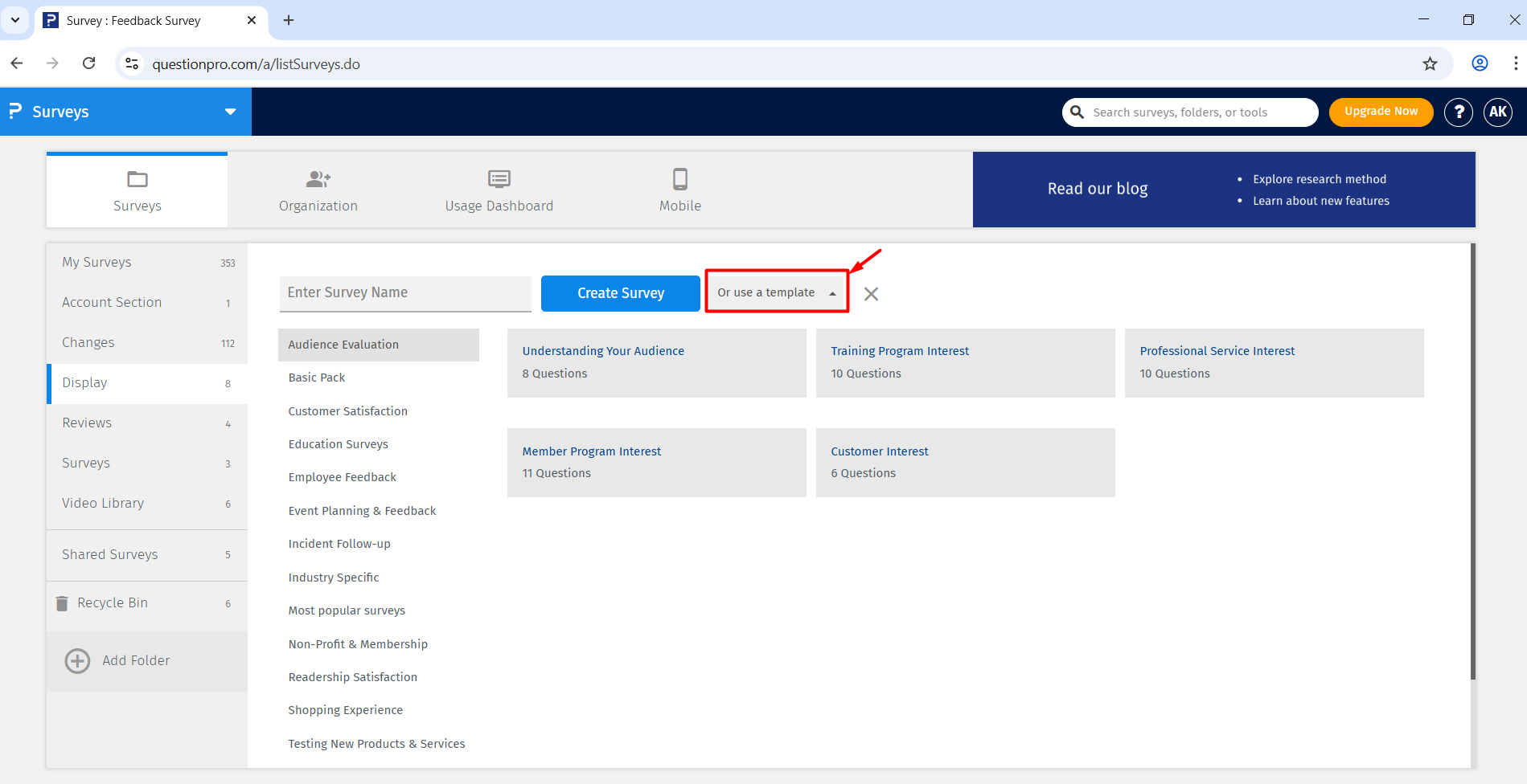 Survey Software Help Image
