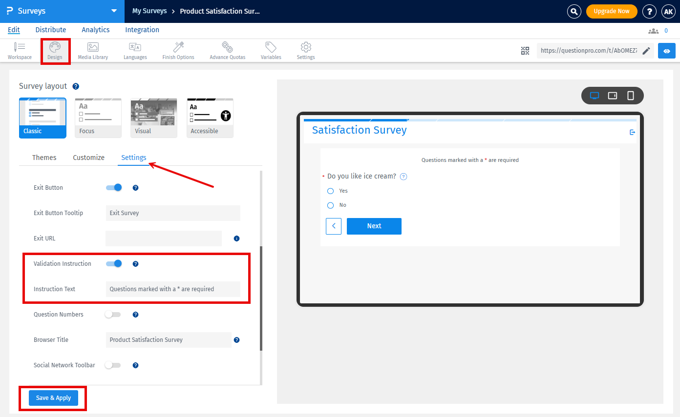 Survey Software Help Image