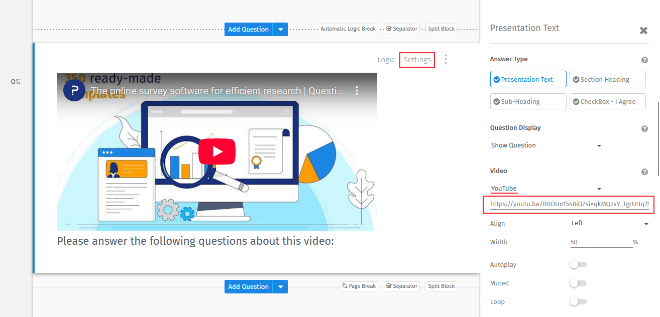 Survey Software Help Image