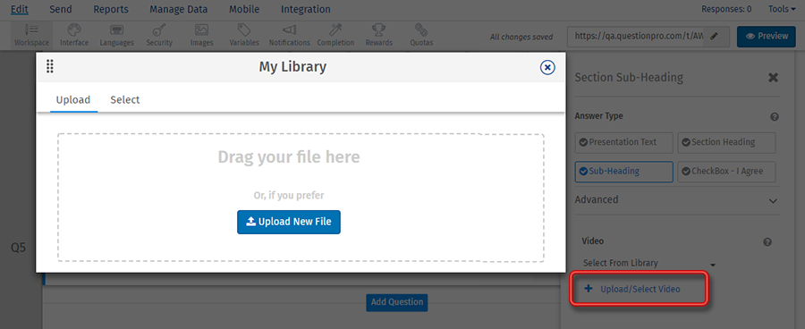 Survey Software Help Image