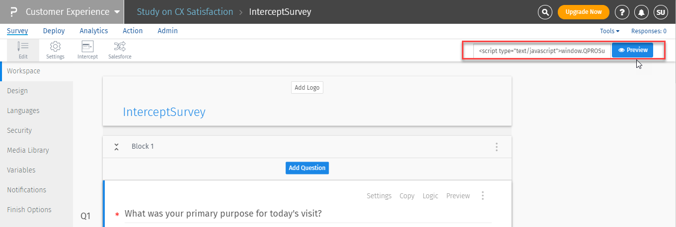 Survey Software Help Image