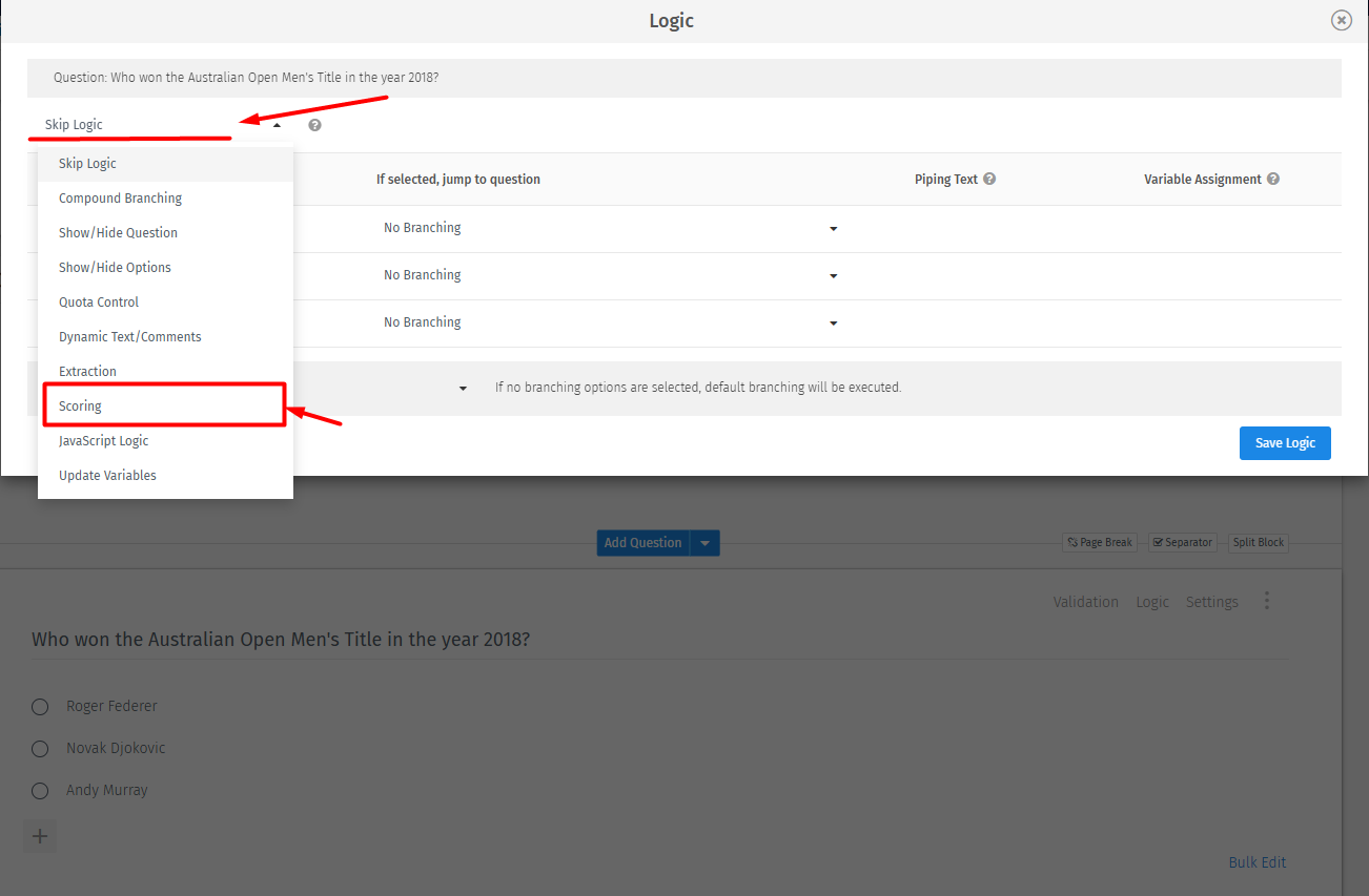 Survey Software Help Image