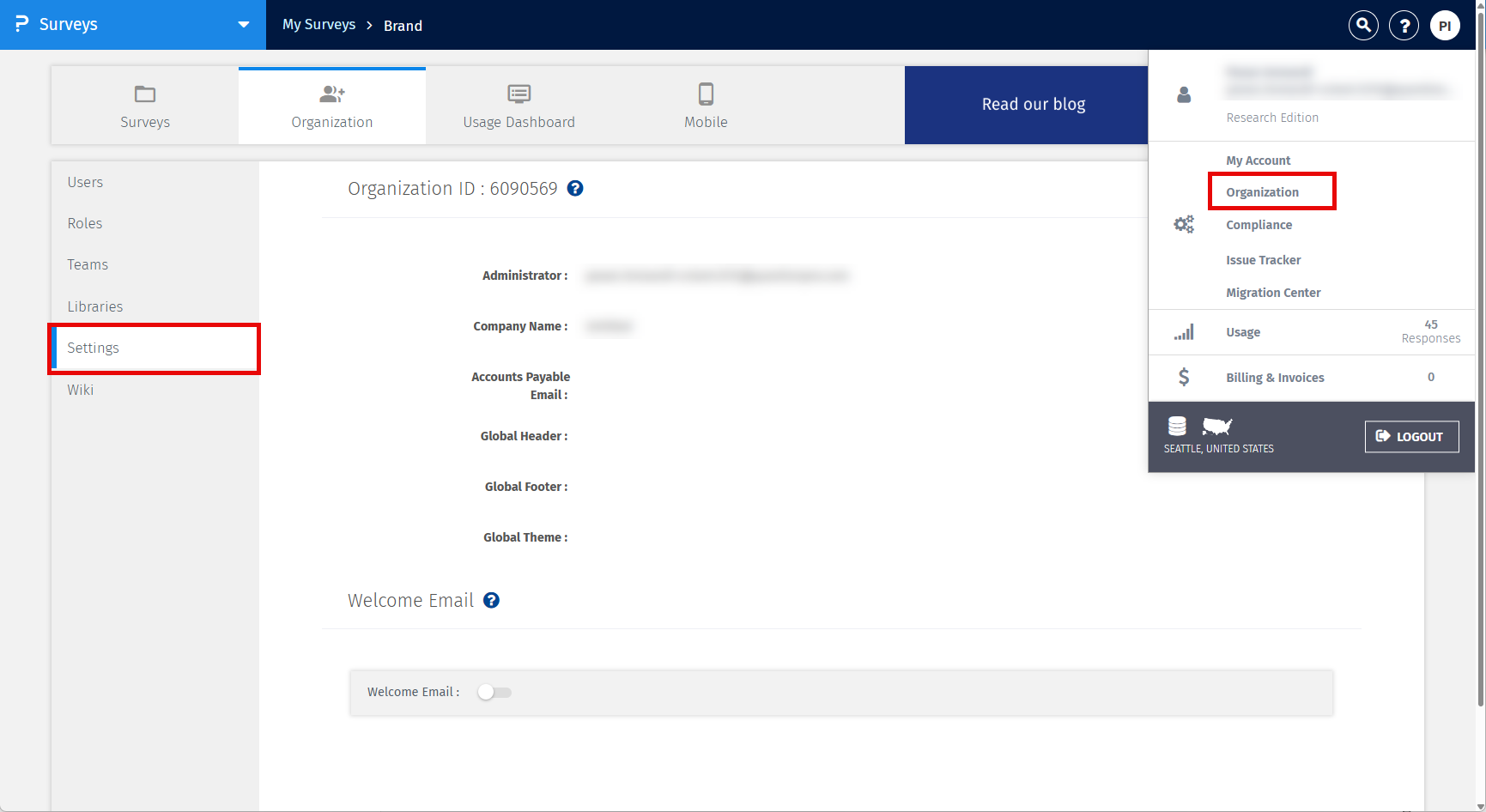 Survey Software Help Image