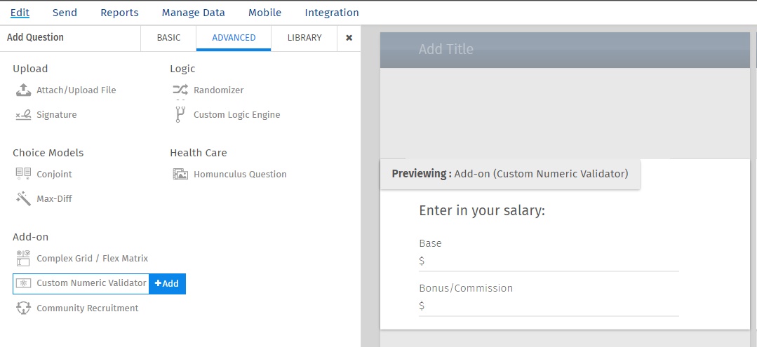 Survey Software Help Image
