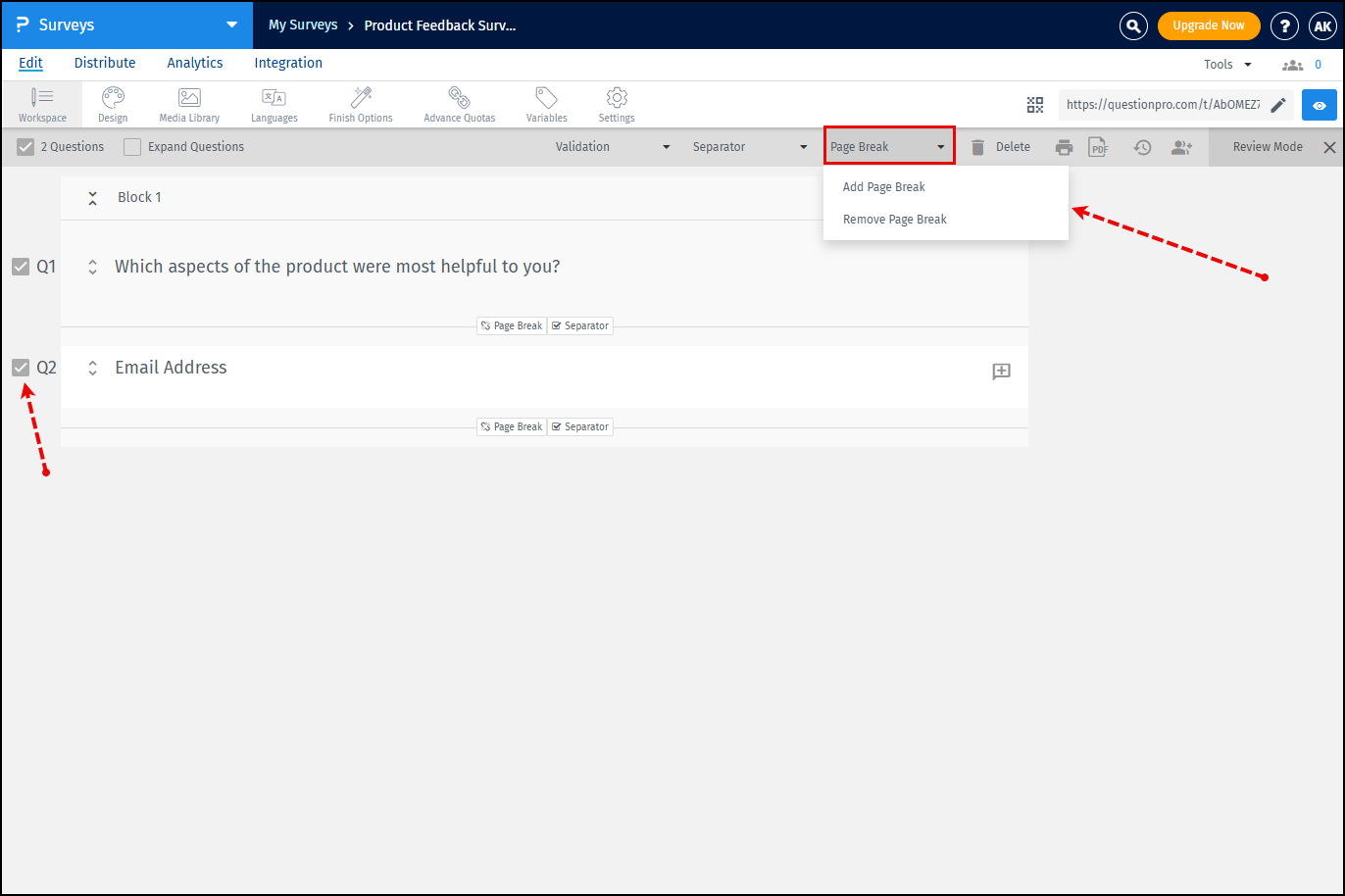 Survey Software Help Image