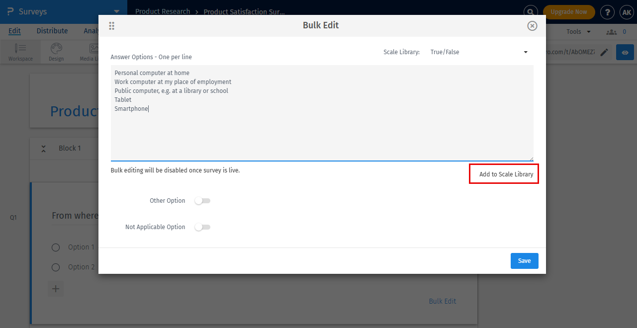 Survey Software Help Image