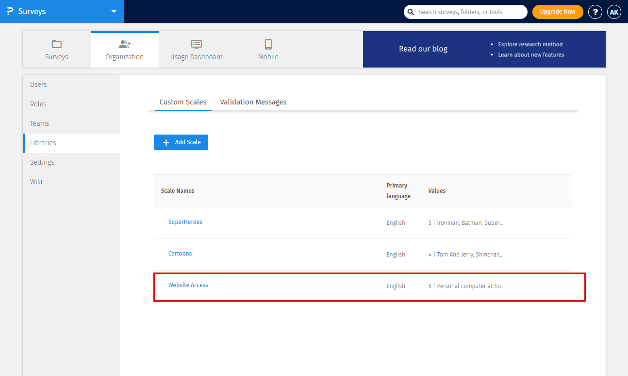 Survey Software Help Image
