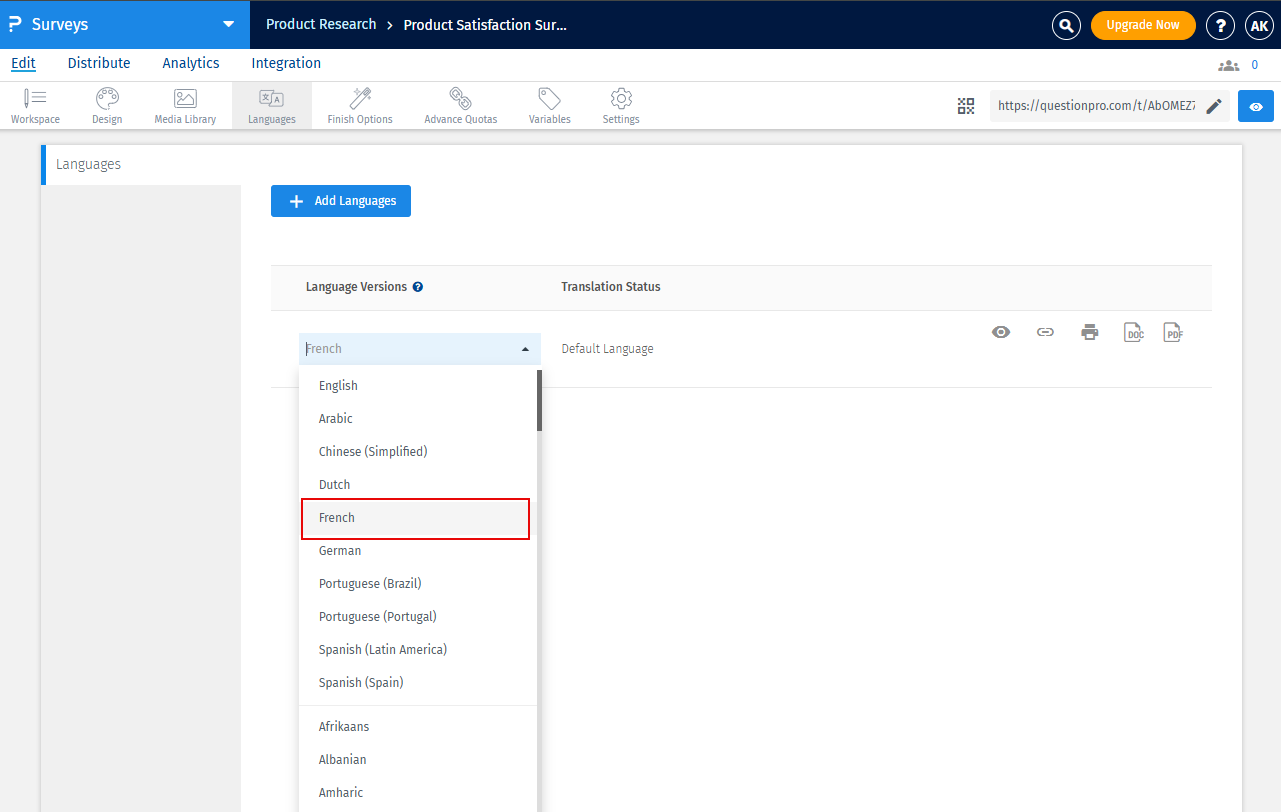 Survey Software Help Image