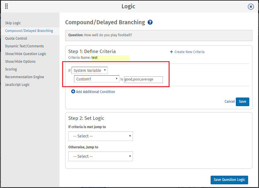 Survey Software Help Image