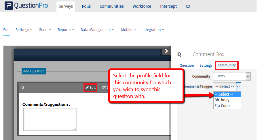 Survey Software Help Image