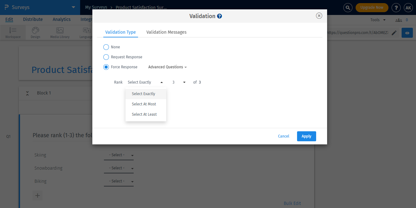 Survey Software Help Image