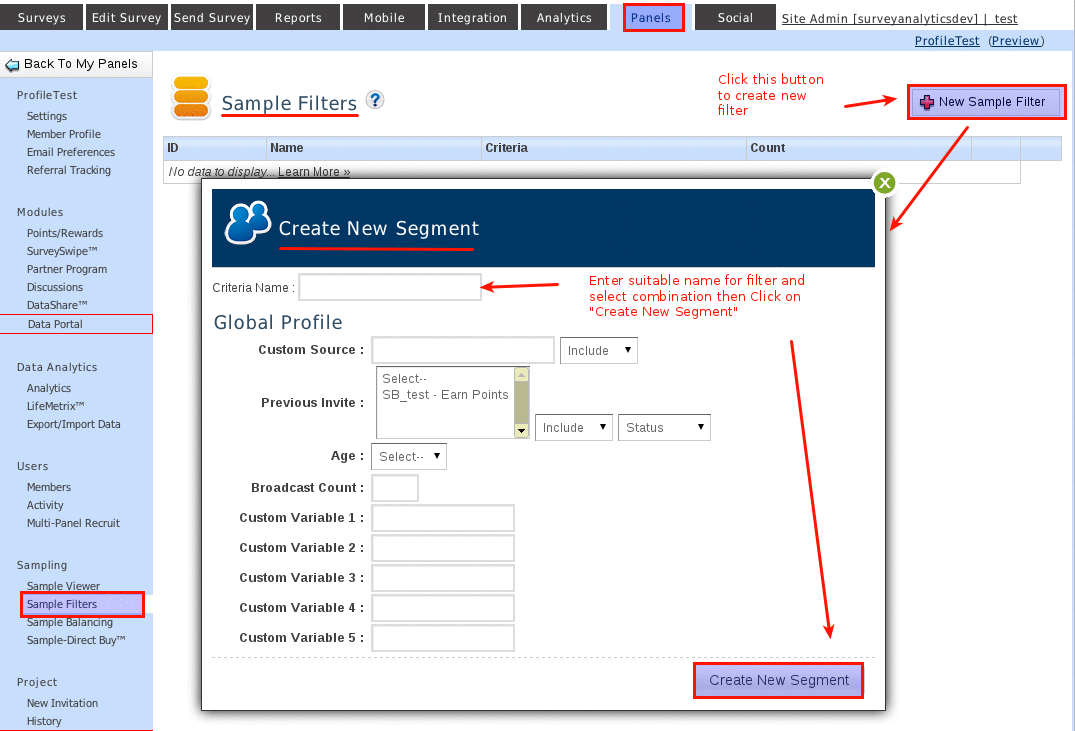 Survey Software Help Image