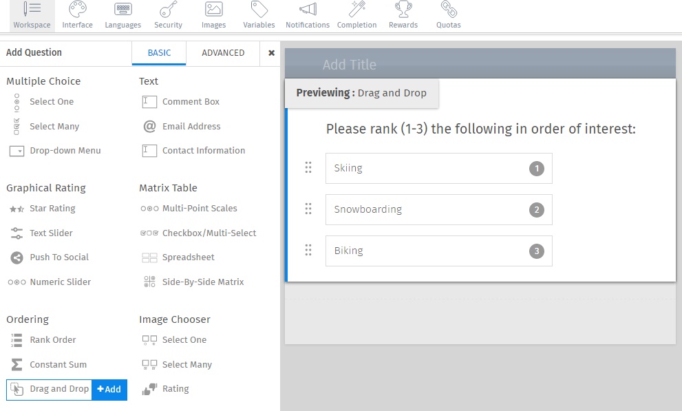 Survey Software Help Image