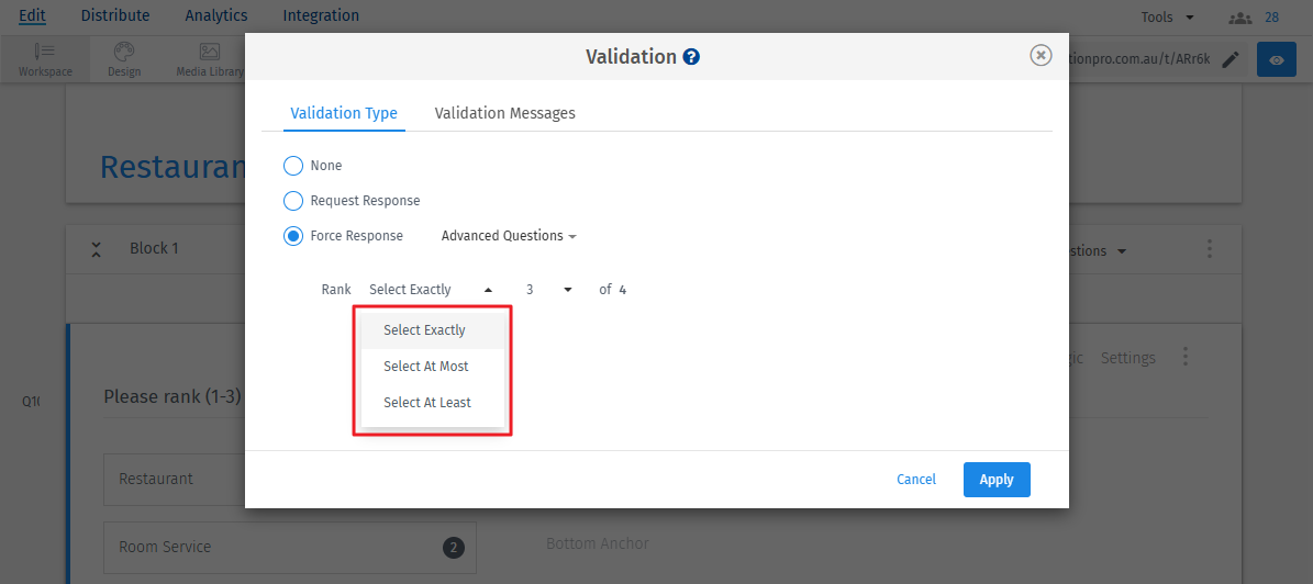 Survey Software Help Image