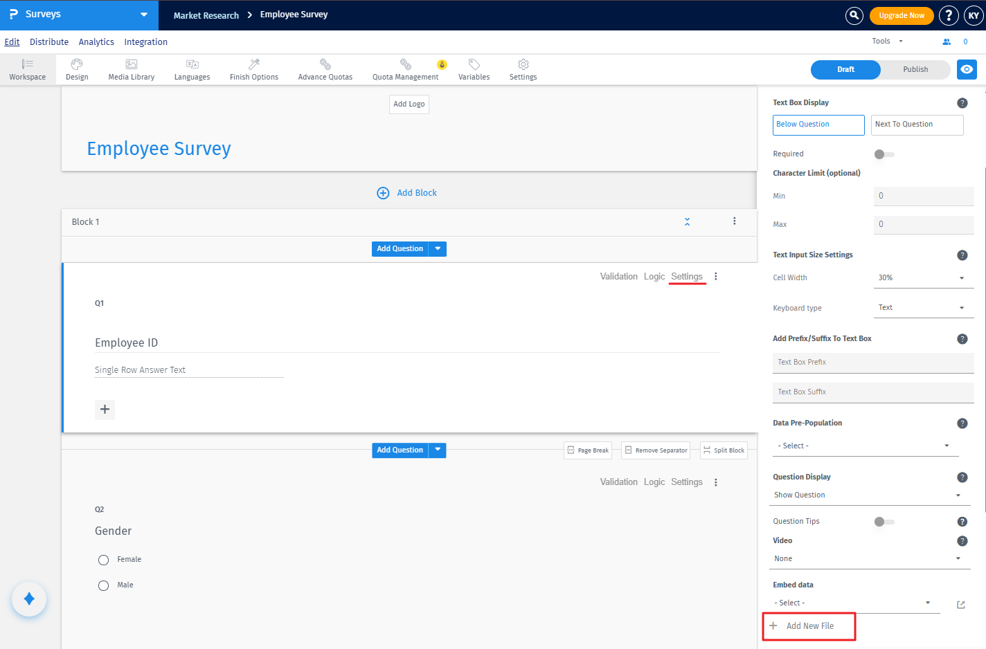 Survey Software Help Image