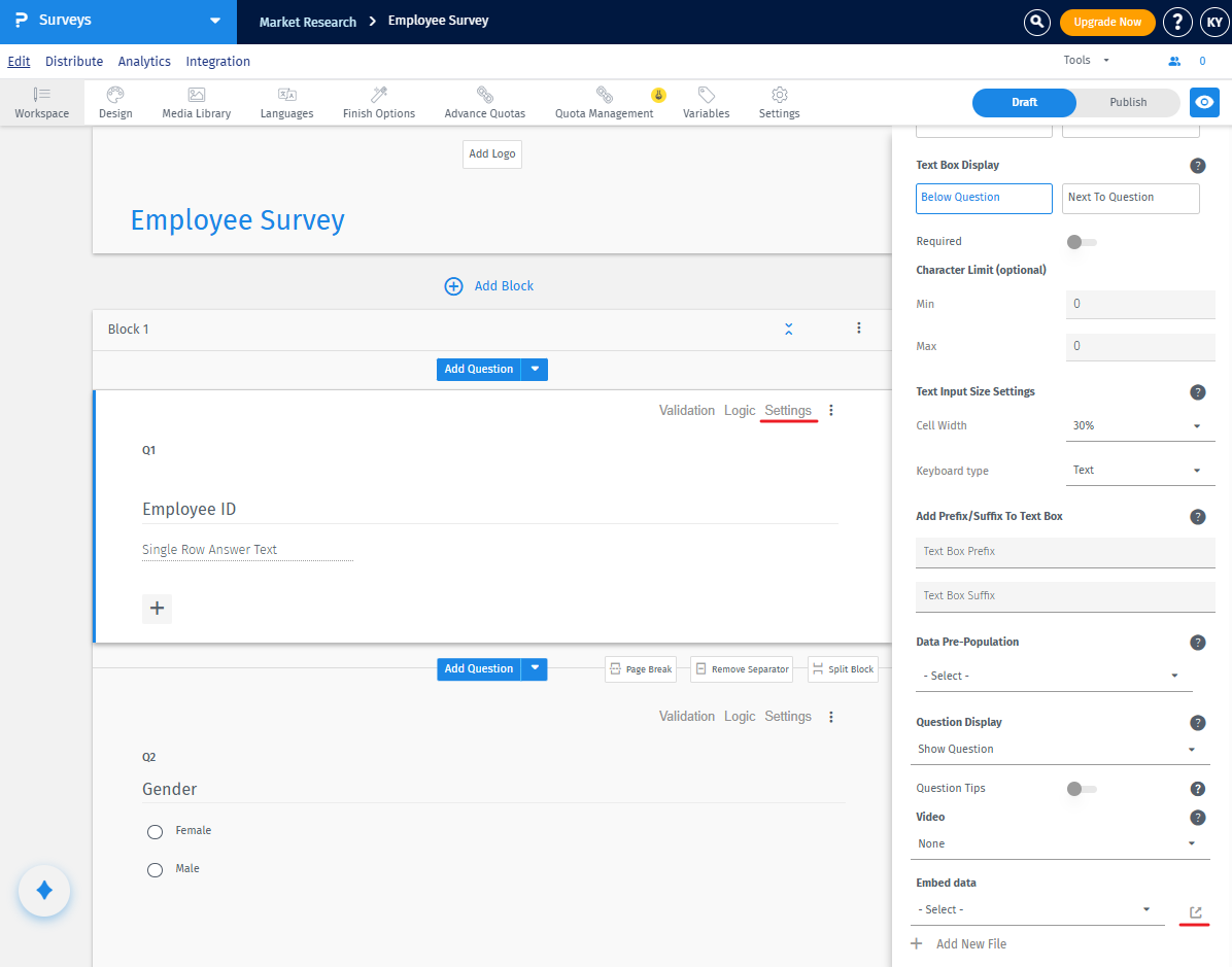 Survey Software Help Image