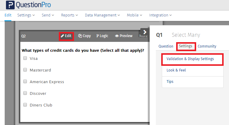 Survey Software Help Image