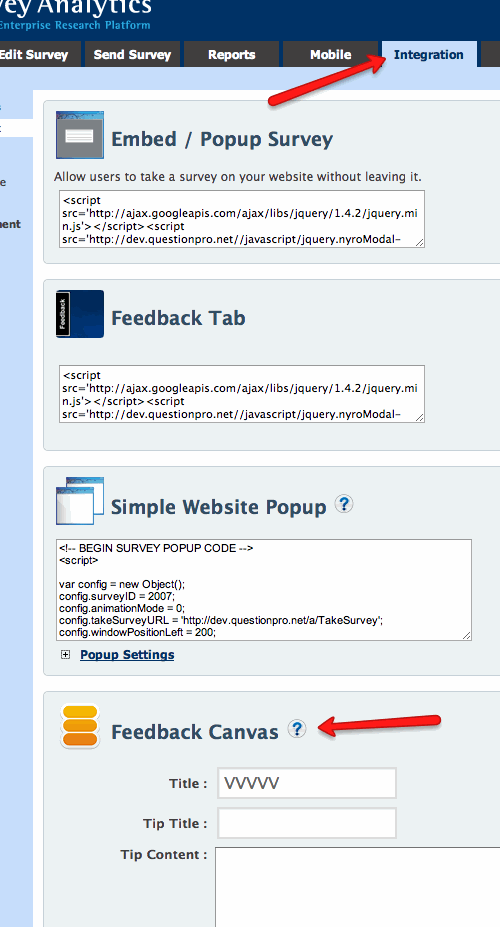Survey Software Help Image