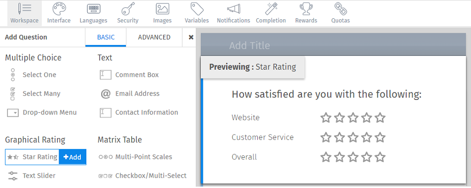 Survey Software Help Image