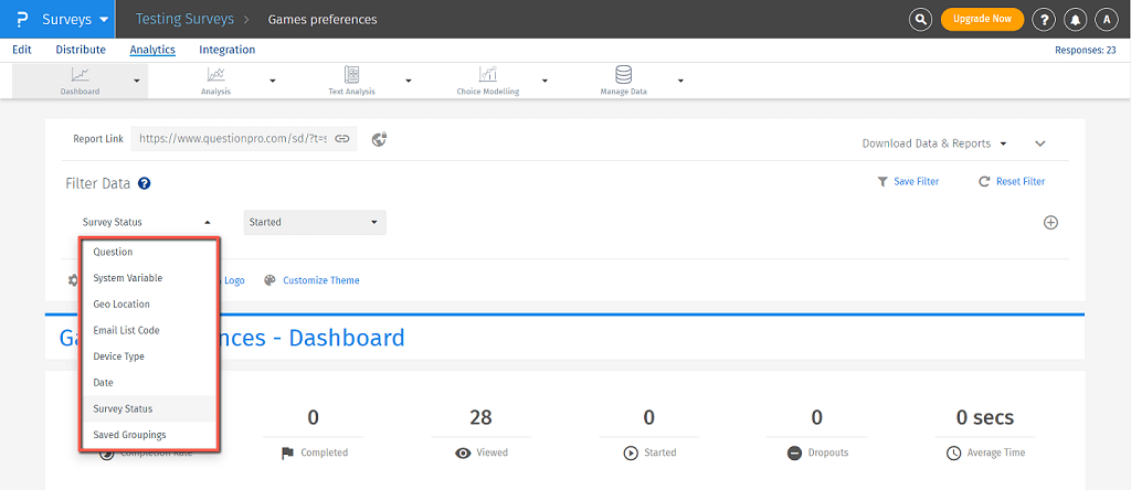 Survey Software Help Image