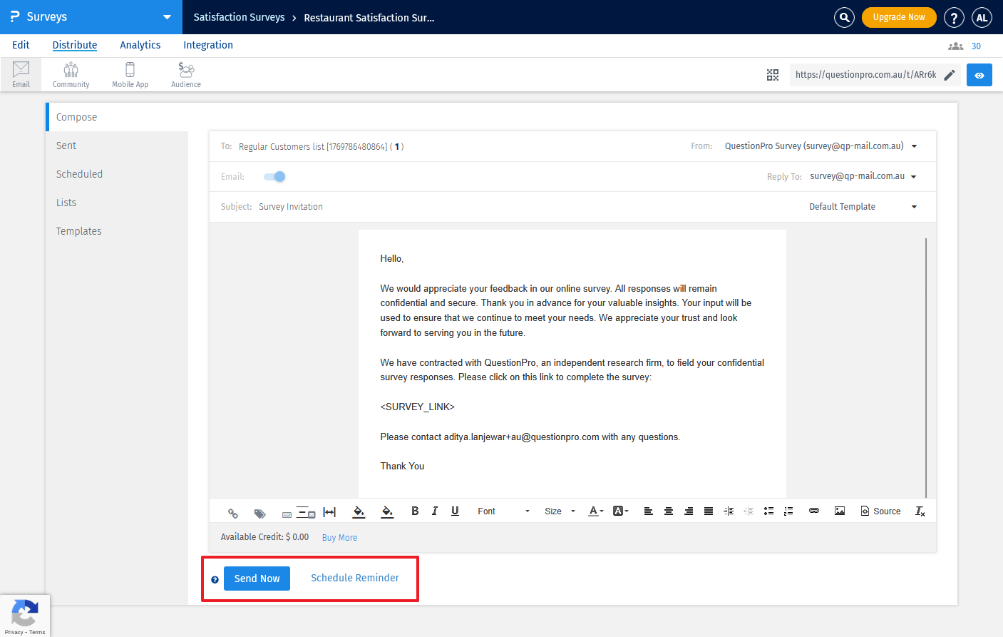Survey Software Help Image