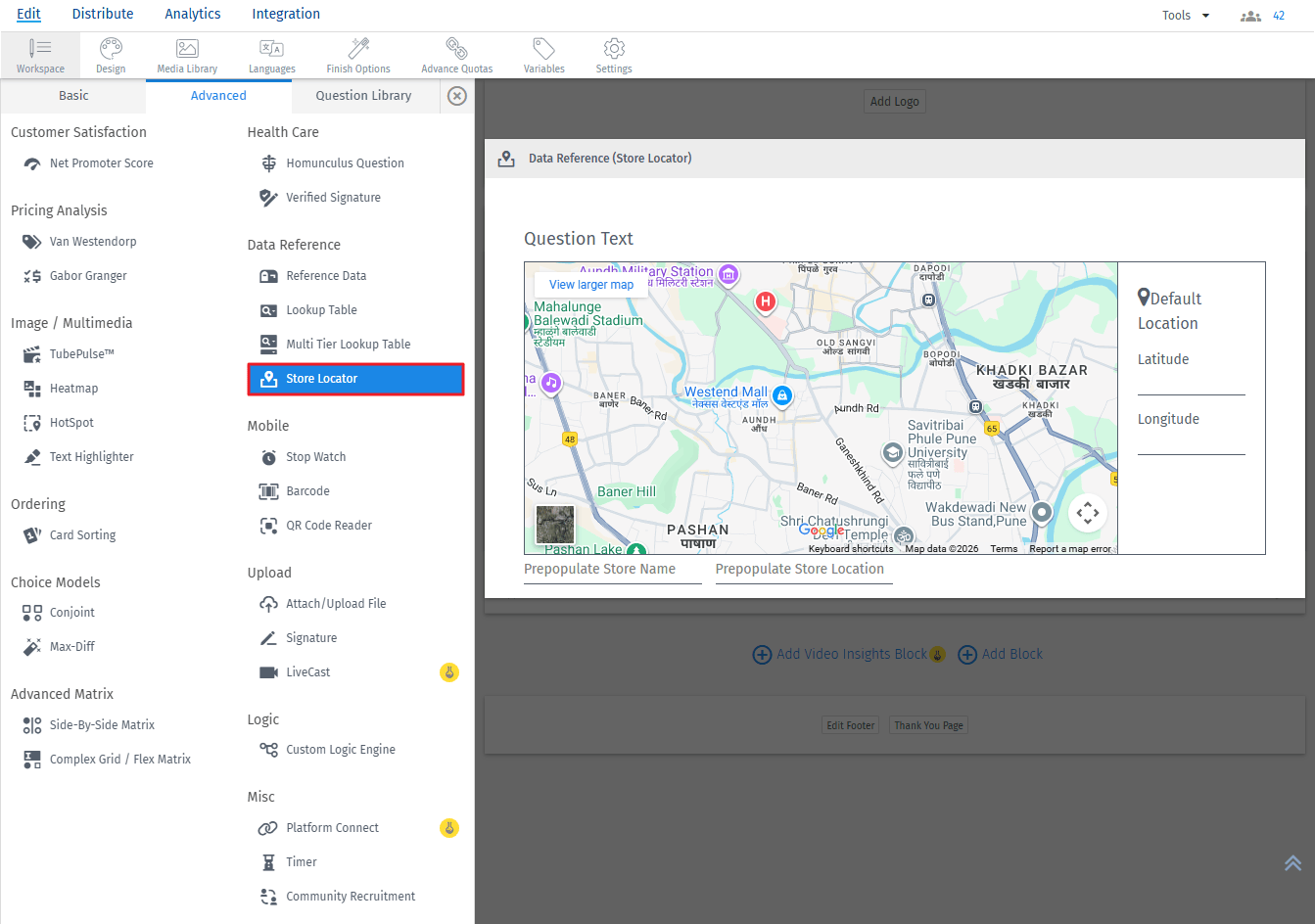 Survey Software Help Image