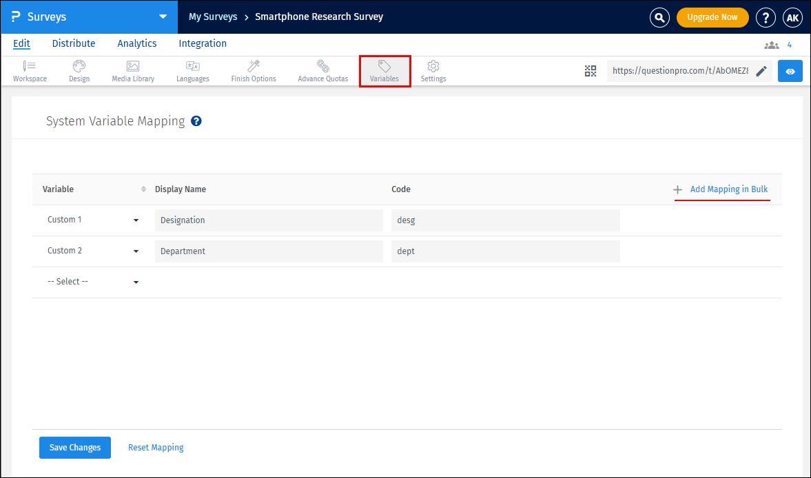 Survey Software Help Image
