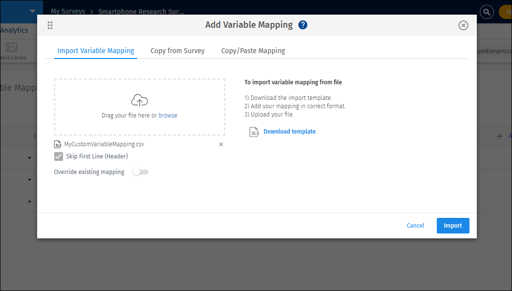 Survey Software Help Image