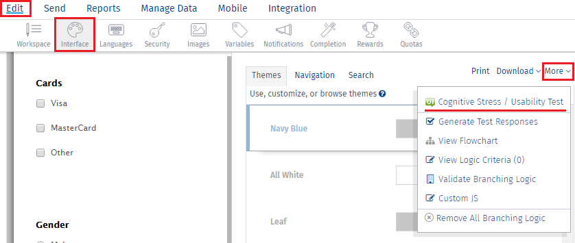 Survey Software Help Image
