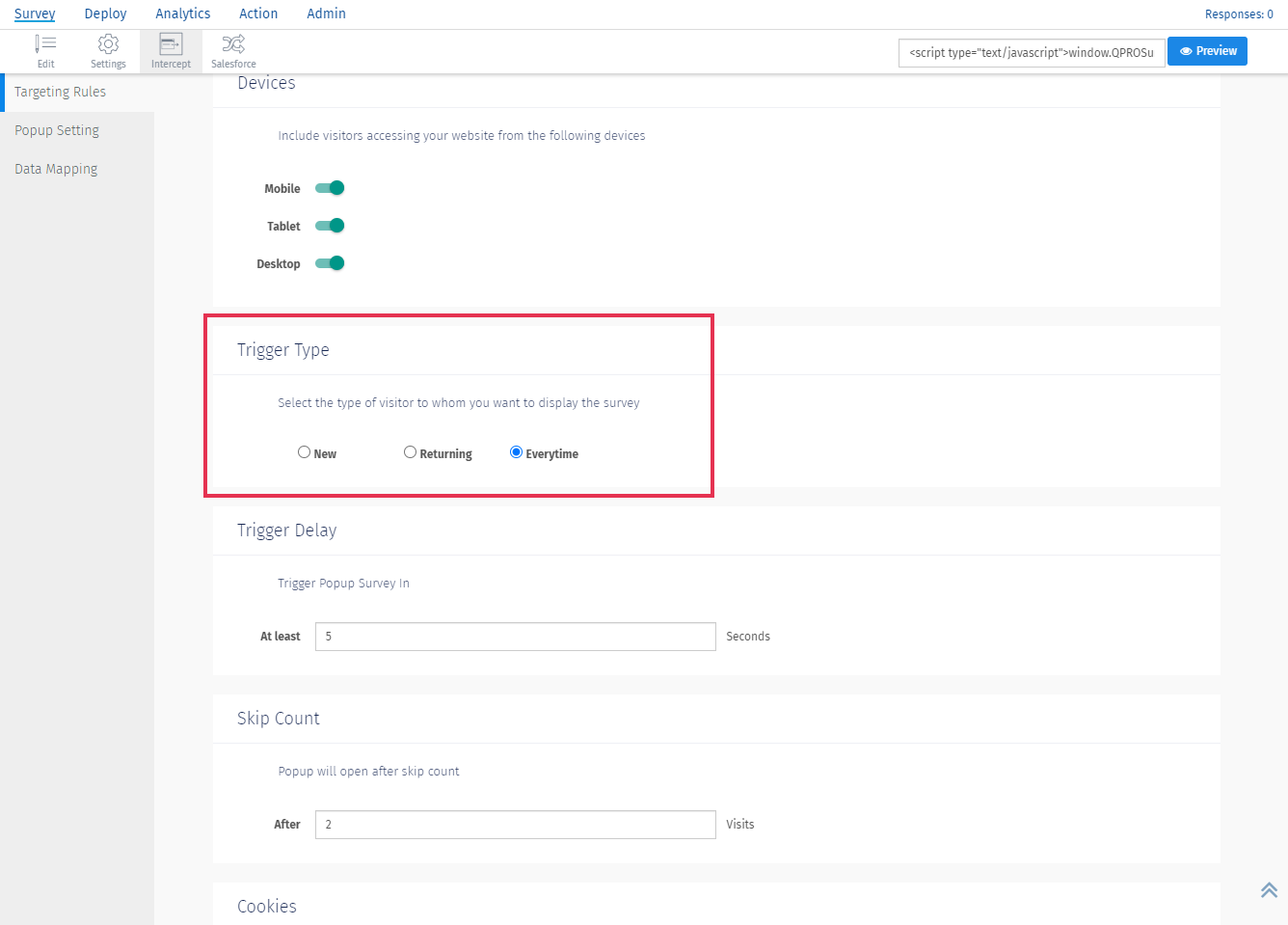 Survey Software Help Image