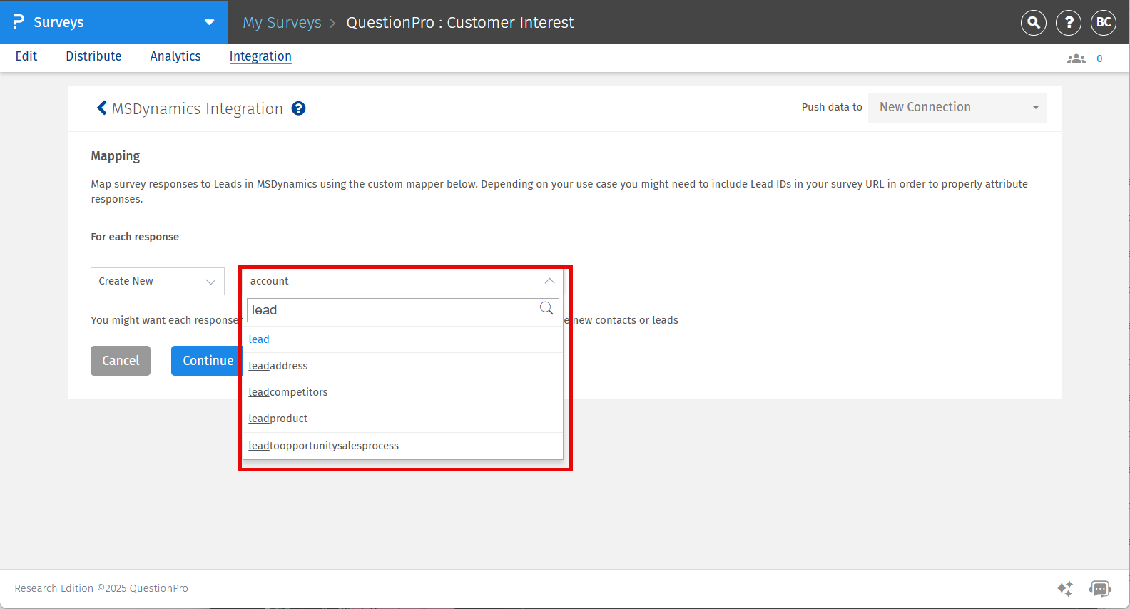 Survey Software Help Image