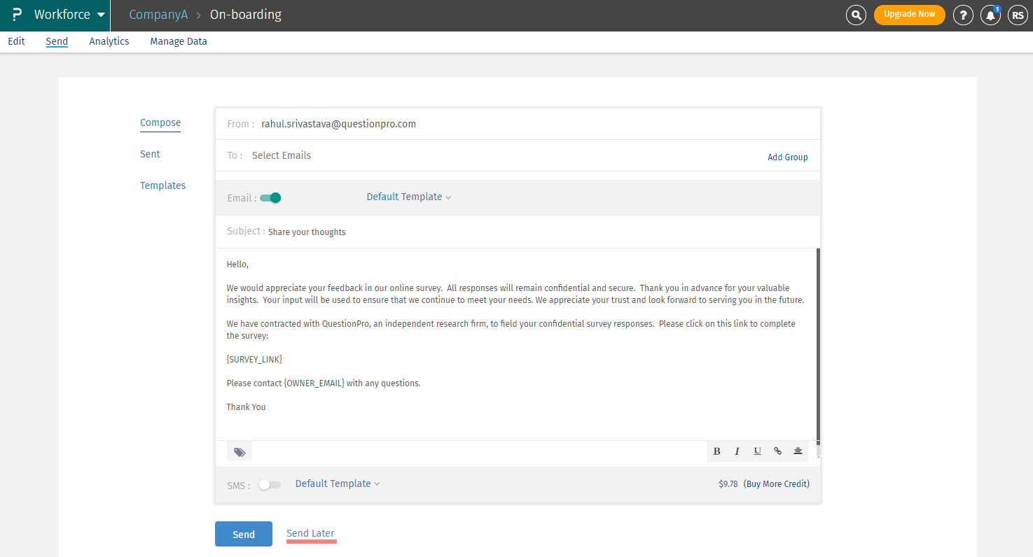 Survey Software Help Image